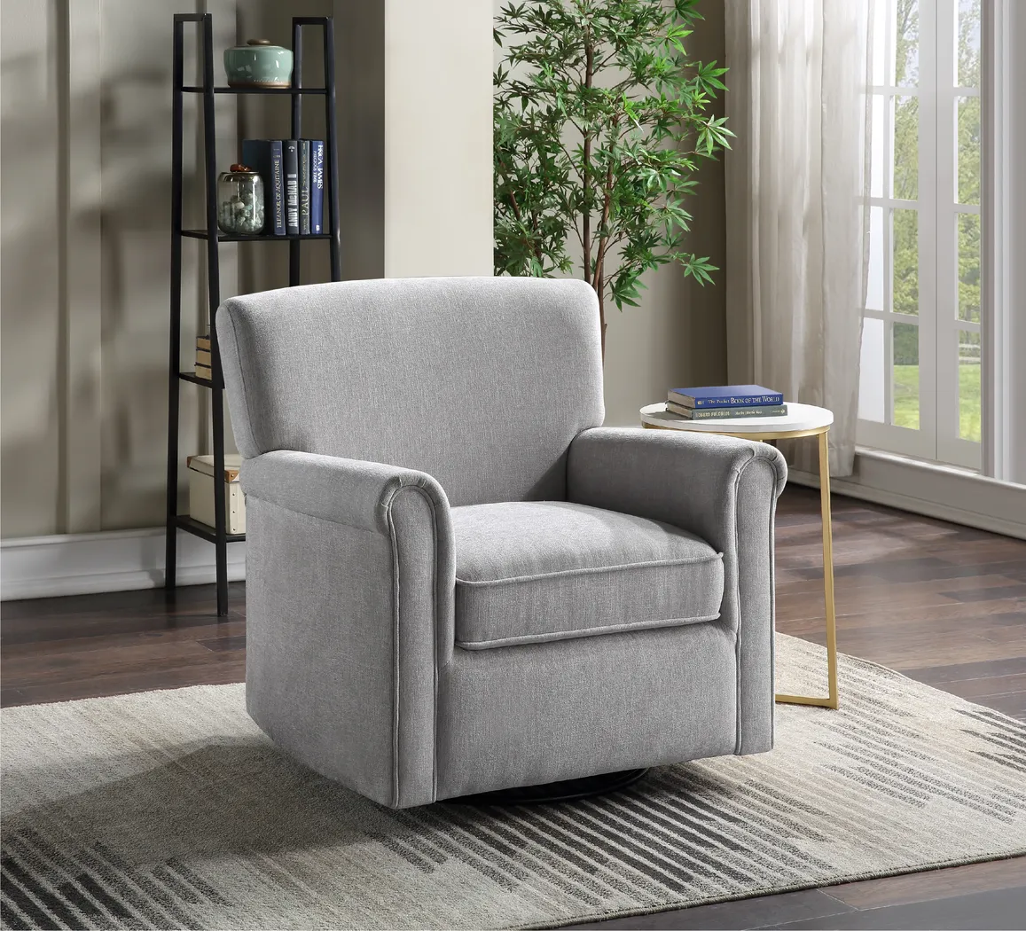 Baslow Blue Accent Chair - Thumbnail - Image 3