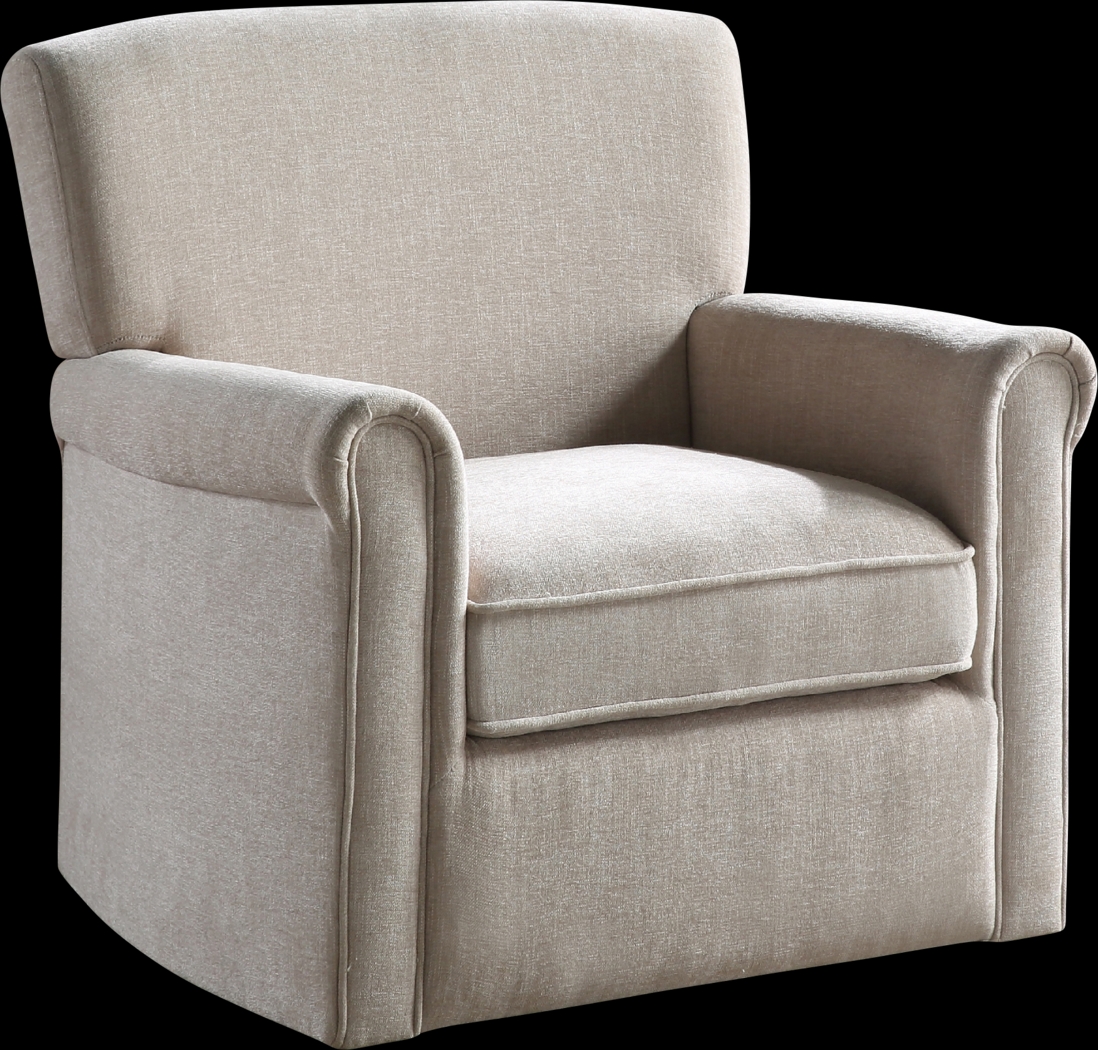Baslow Oatmeal Accent Chair - Thumbnail - Image 1