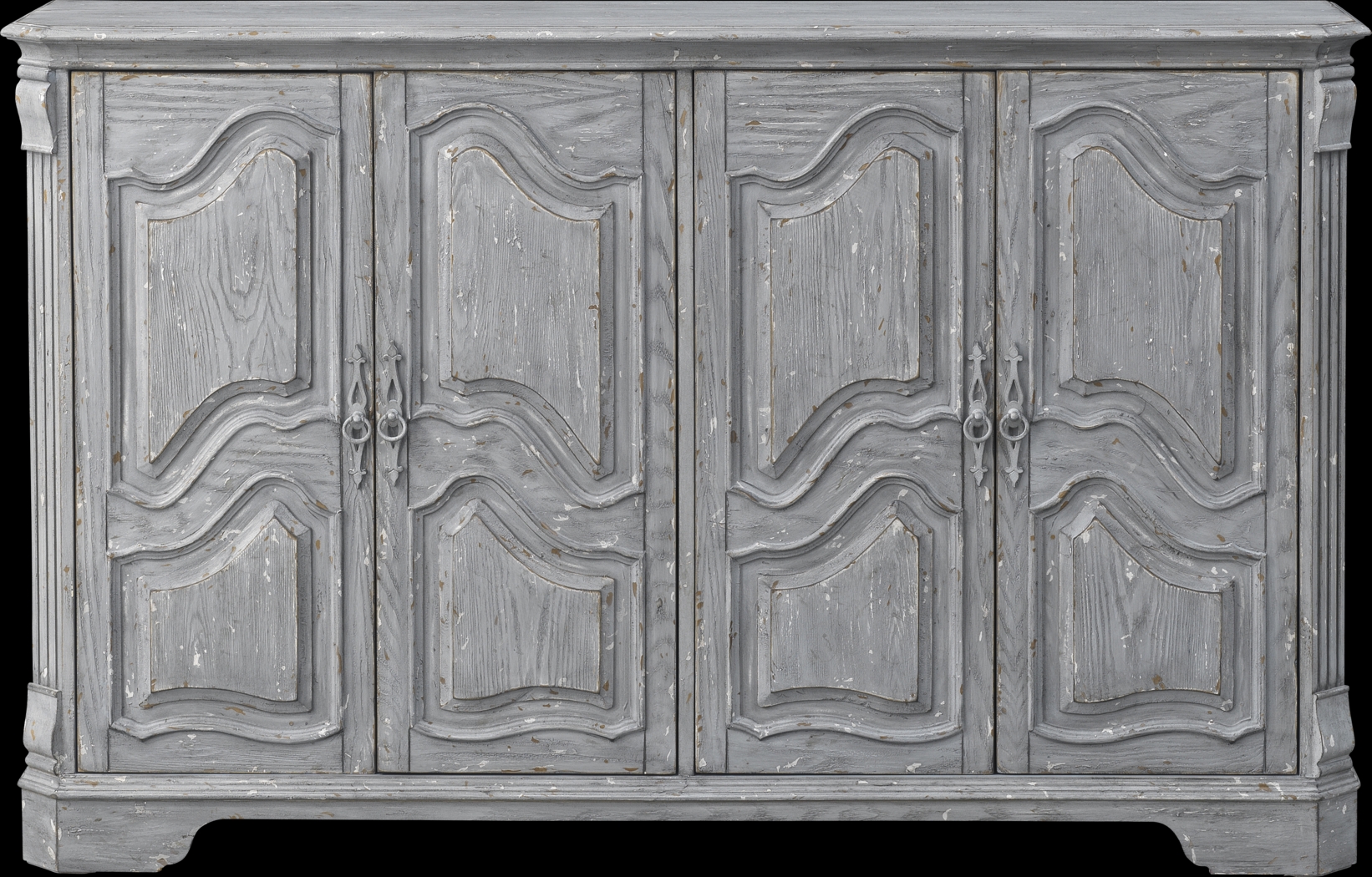 Bassdale Gray Credenza - Thumbnail - Image 2
