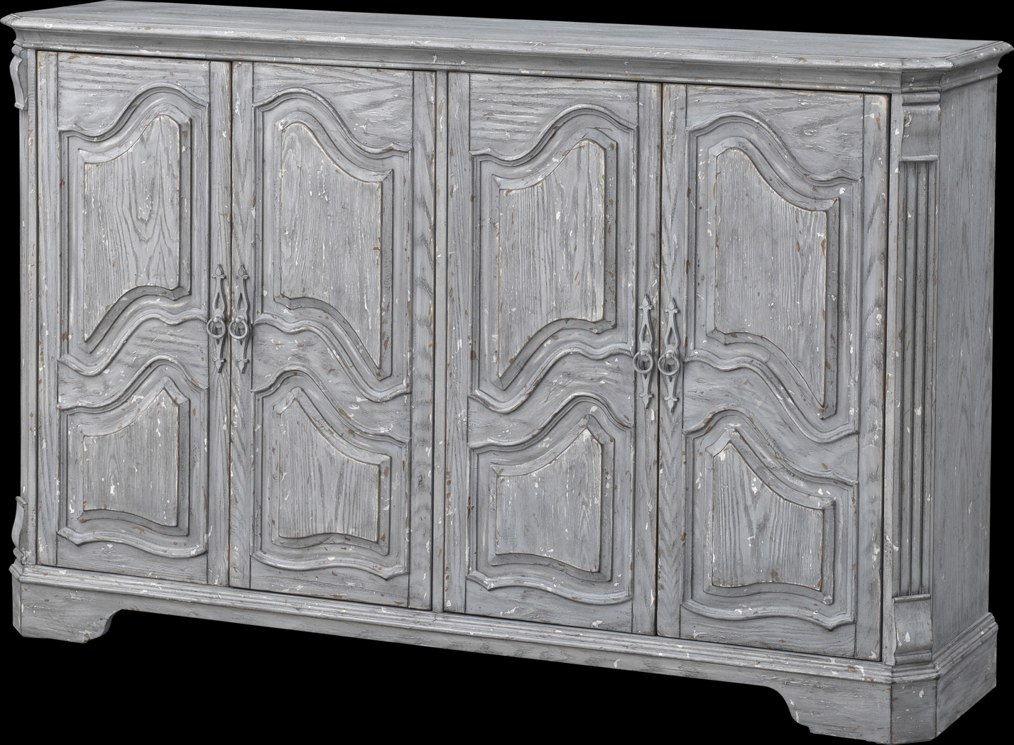 Bassdale Gray Credenza - Thumbnail - Image 1