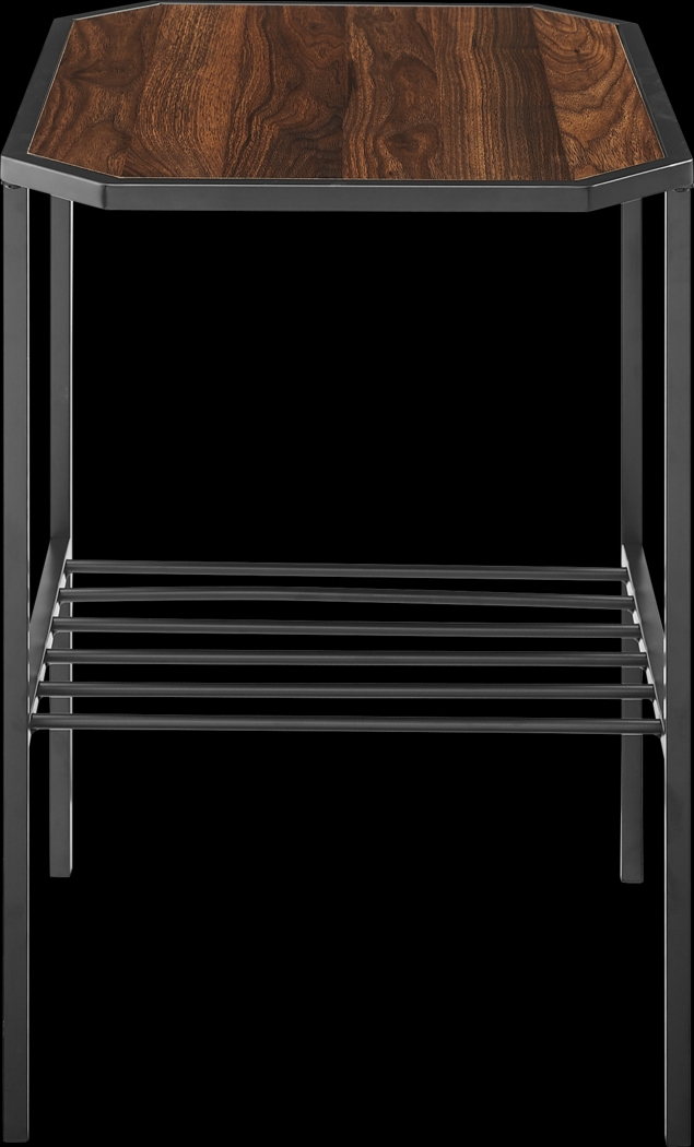 Bassingborne Walnut Side Table - Thumbnail - Image 2