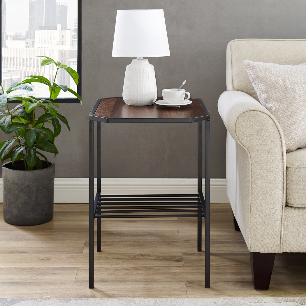 Bassingborne Walnut Side Table - Thumbnail - Image 4