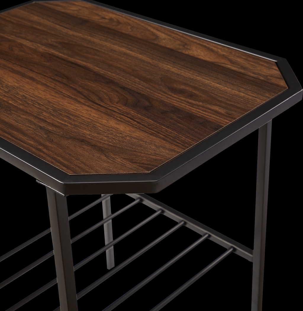 Bassingborne Walnut Side Table - Thumbnail - Image 5