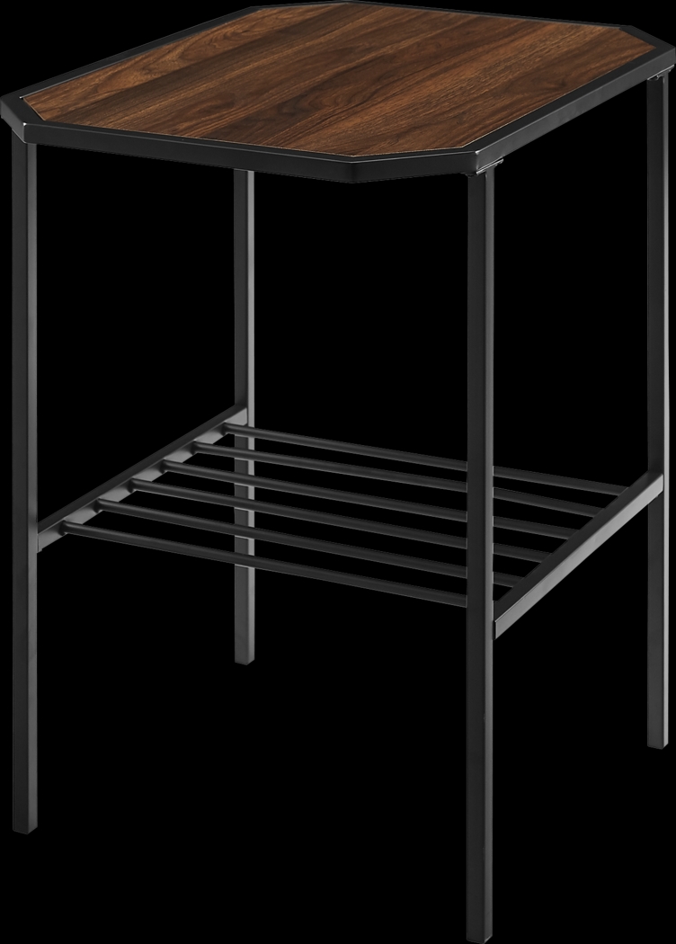Bassingborne Walnut Side Table - Thumbnail - Image 1