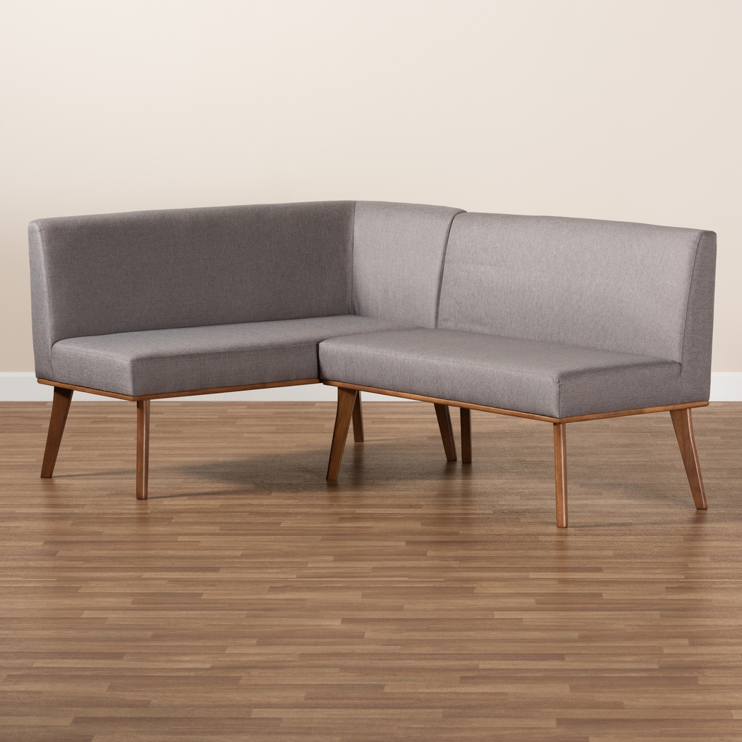 Bataan Gray 2 Pc Bench - Thumbnail - Image 7