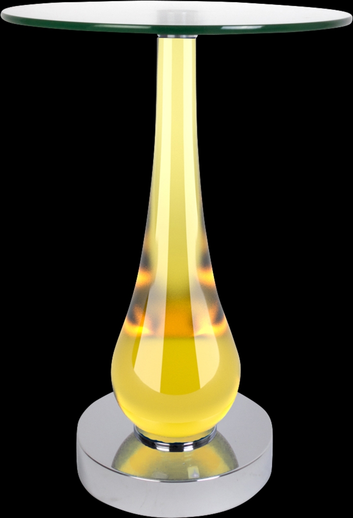 Batavia Yellow Accent Table - Thumbnail - Image 1