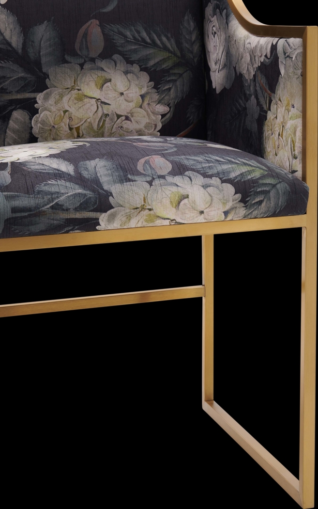 Batellan Dark Gray Arm Chair - Thumbnail - Image 4