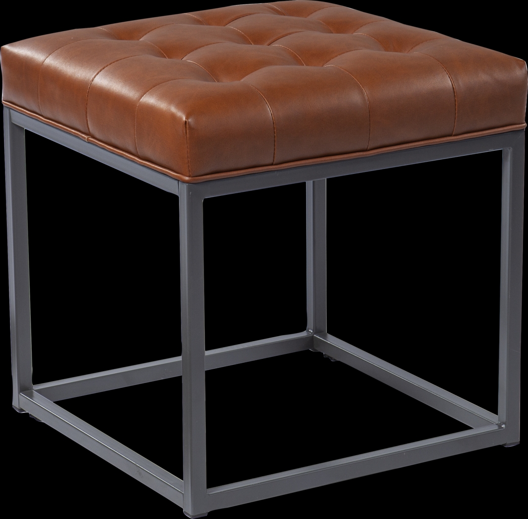 Bathwick Brown Ottoman - Thumbnail - Image 1