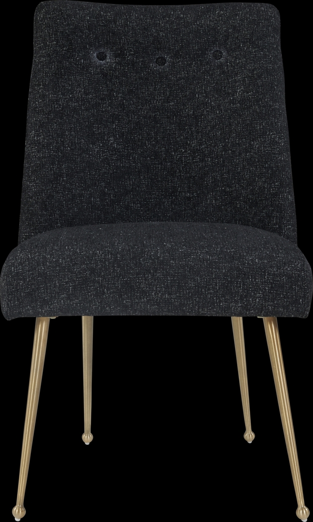 Batilan II Black Side Chair - Thumbnail - Image 2