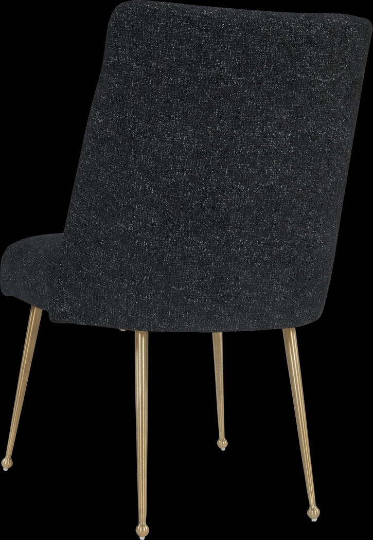 Batilan II Black Side Chair - Thumbnail - Image 3