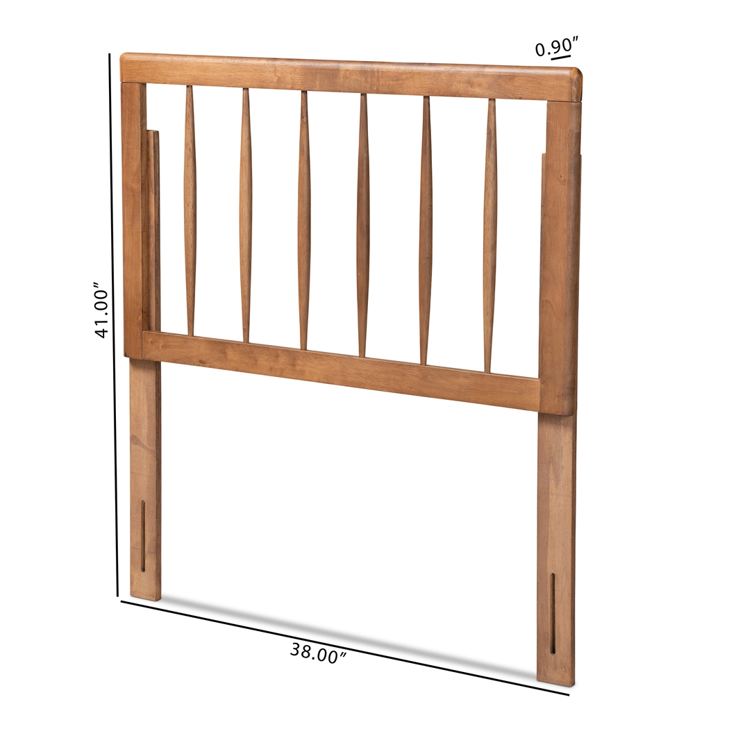 Battenwood Brown Twin Headboard - Thumbnail - Image 5
