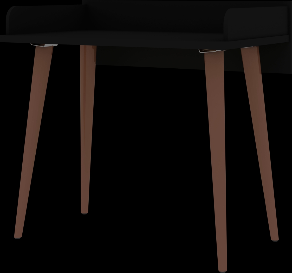 Battista Lane Black Desk - Thumbnail - Image 1