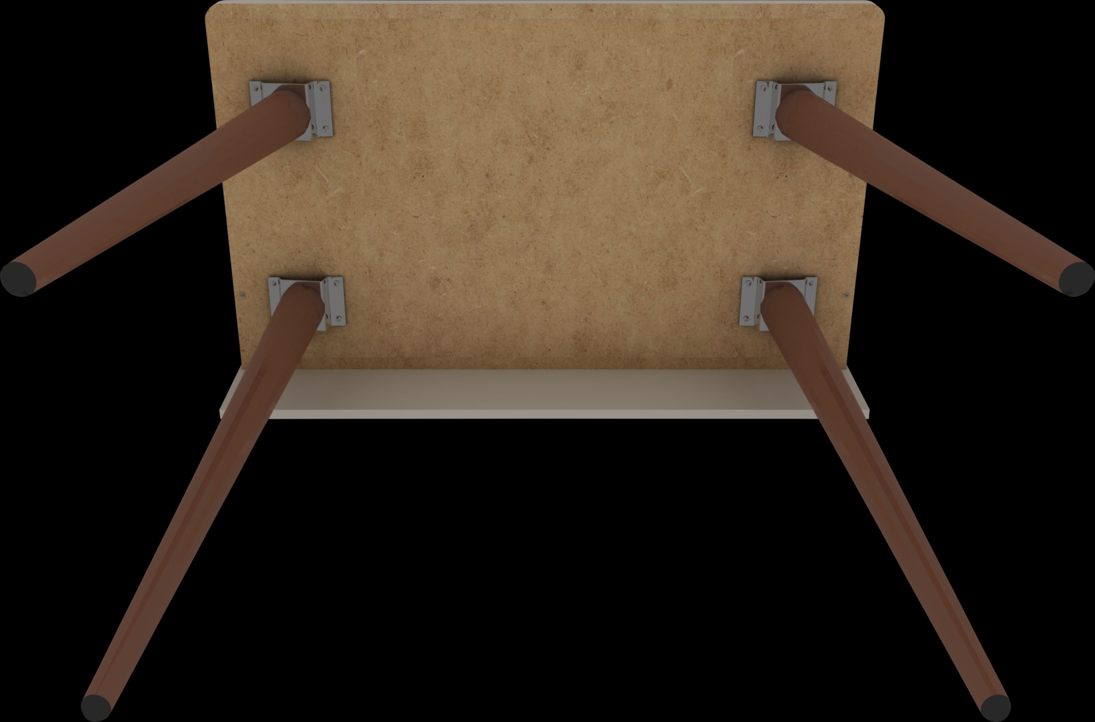 Battista Lane Cream Desk - Thumbnail - Image 6