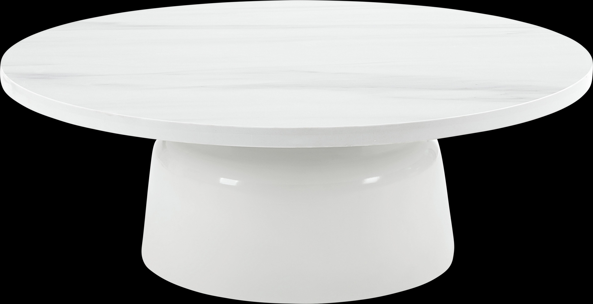 Battlebell White Cocktail Table - Thumbnail - Image 1