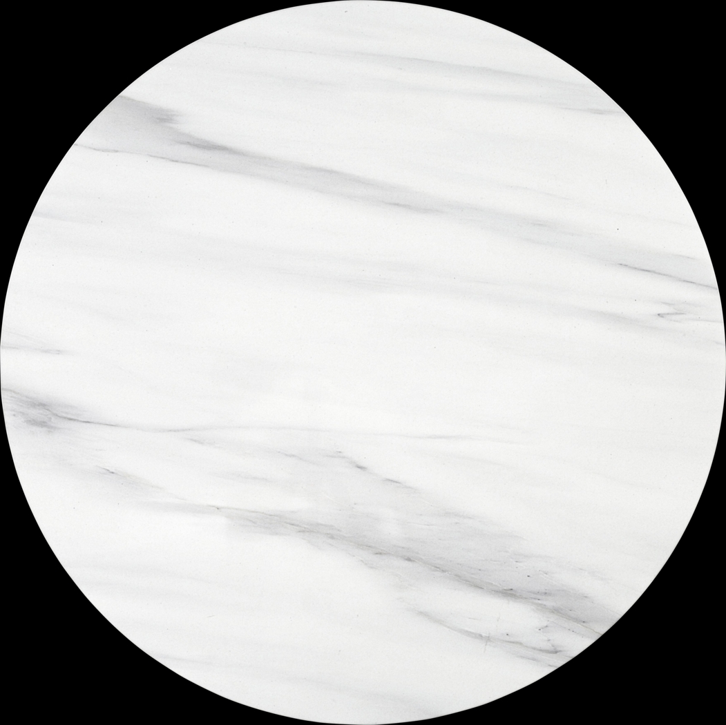 Battlebell White End Table - Thumbnail - Image 3