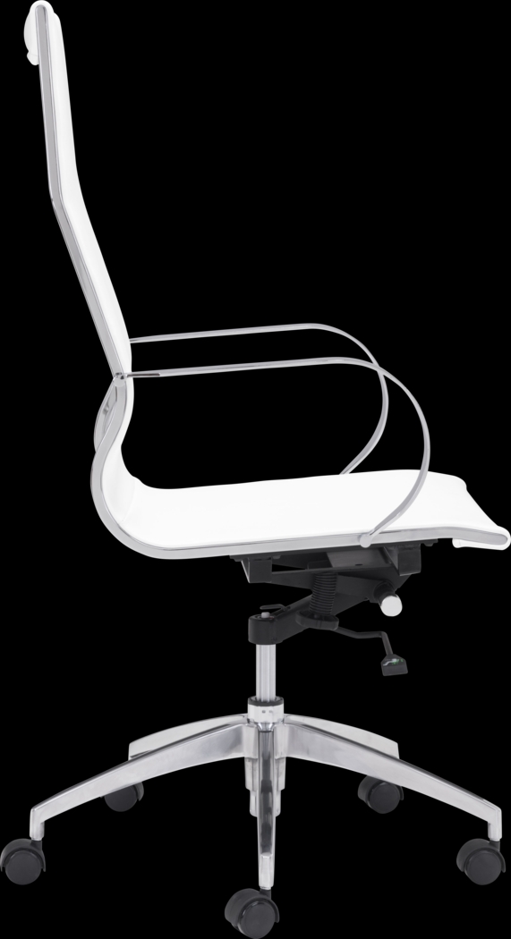 Battlecreek White Office Chair - Thumbnail - Image 2