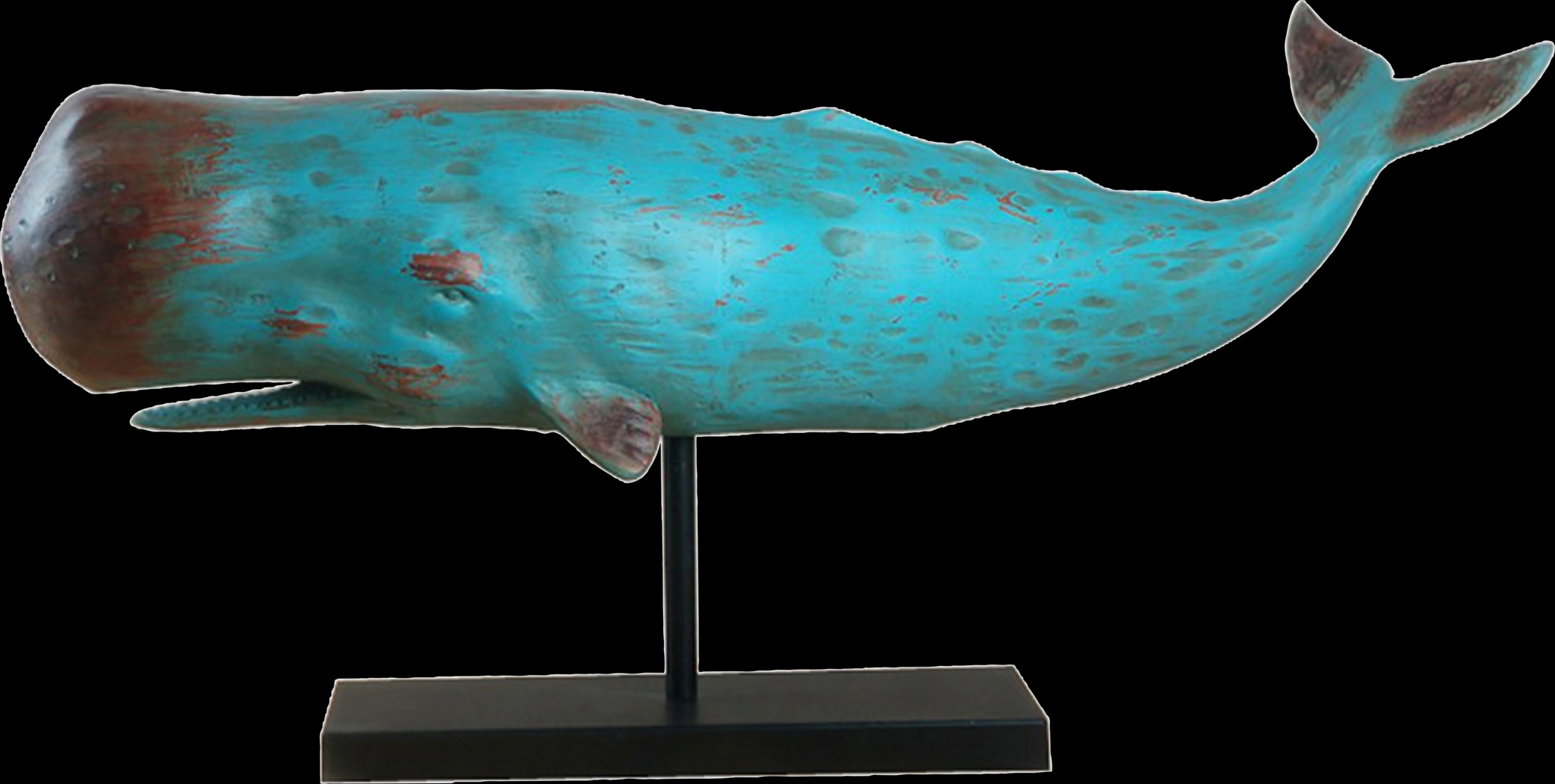 Bature Blue Sculpture - Thumbnail - Image 1