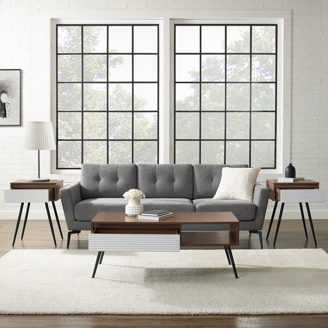 Bauerle White Cocktail Table Set - Thumbnail - Image 7