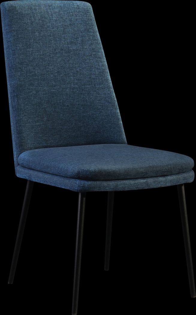 Bauerlein Blue Side Chair, Set of 2 - Thumbnail - Image 3