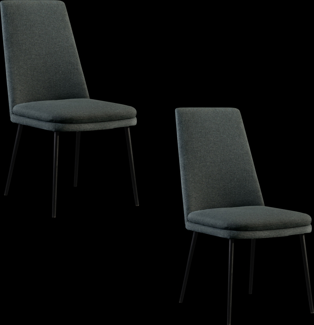 Bauerlien Gray Side Chair, Set of 2 - Thumbnail - Image 1