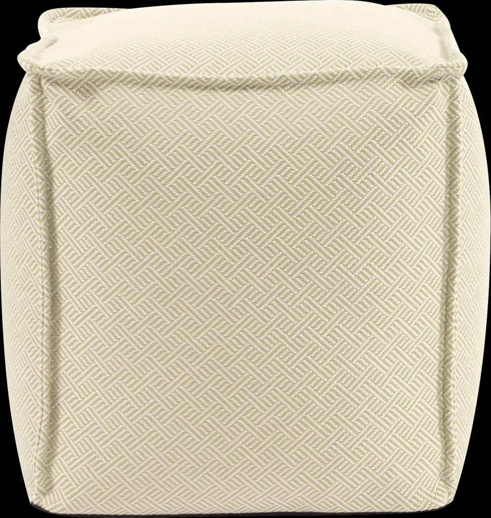 Bauman Beige Pouf - Thumbnail - Image 2