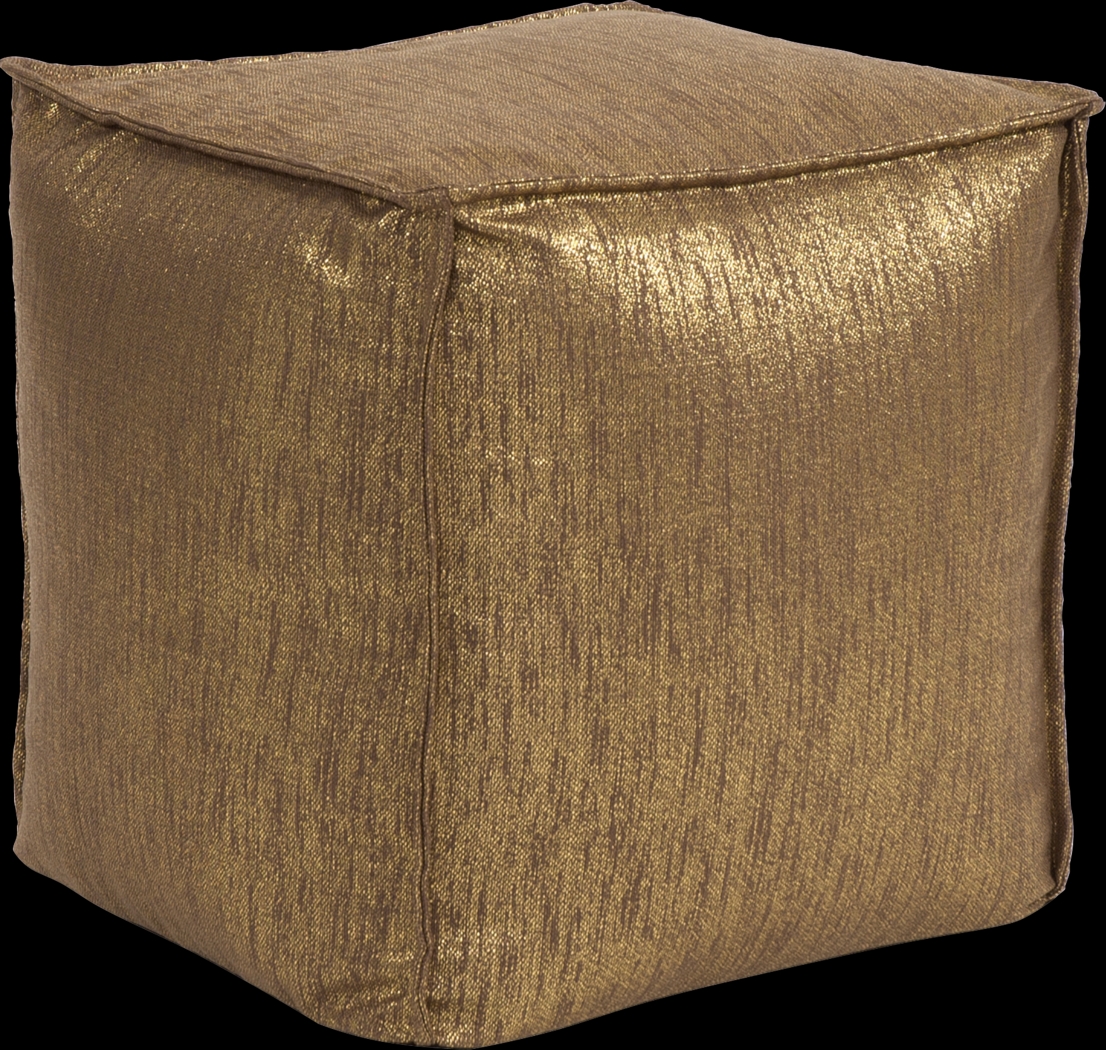 Bauman Brown Pouf - Thumbnail - Image 1