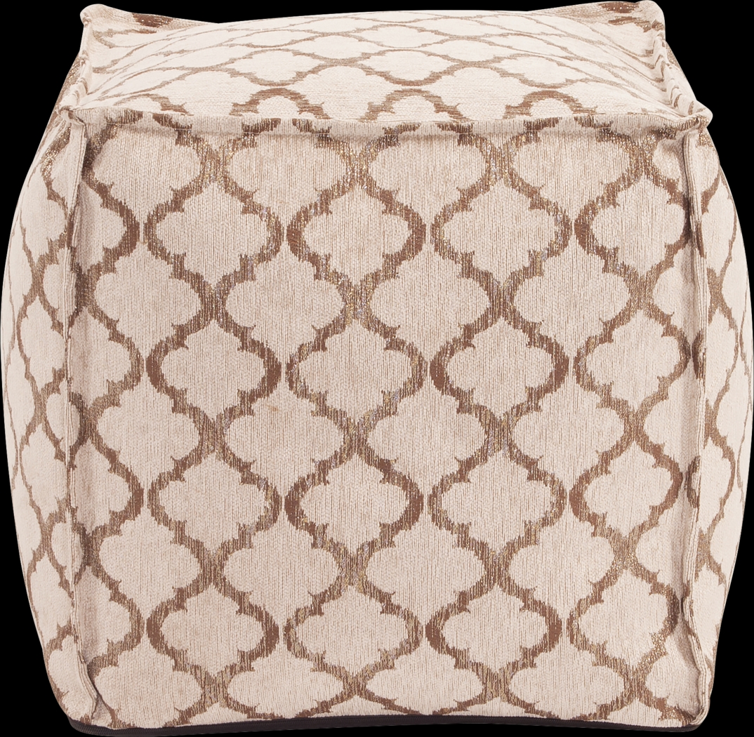 Bauman Natural Pouf - Thumbnail - Image 2