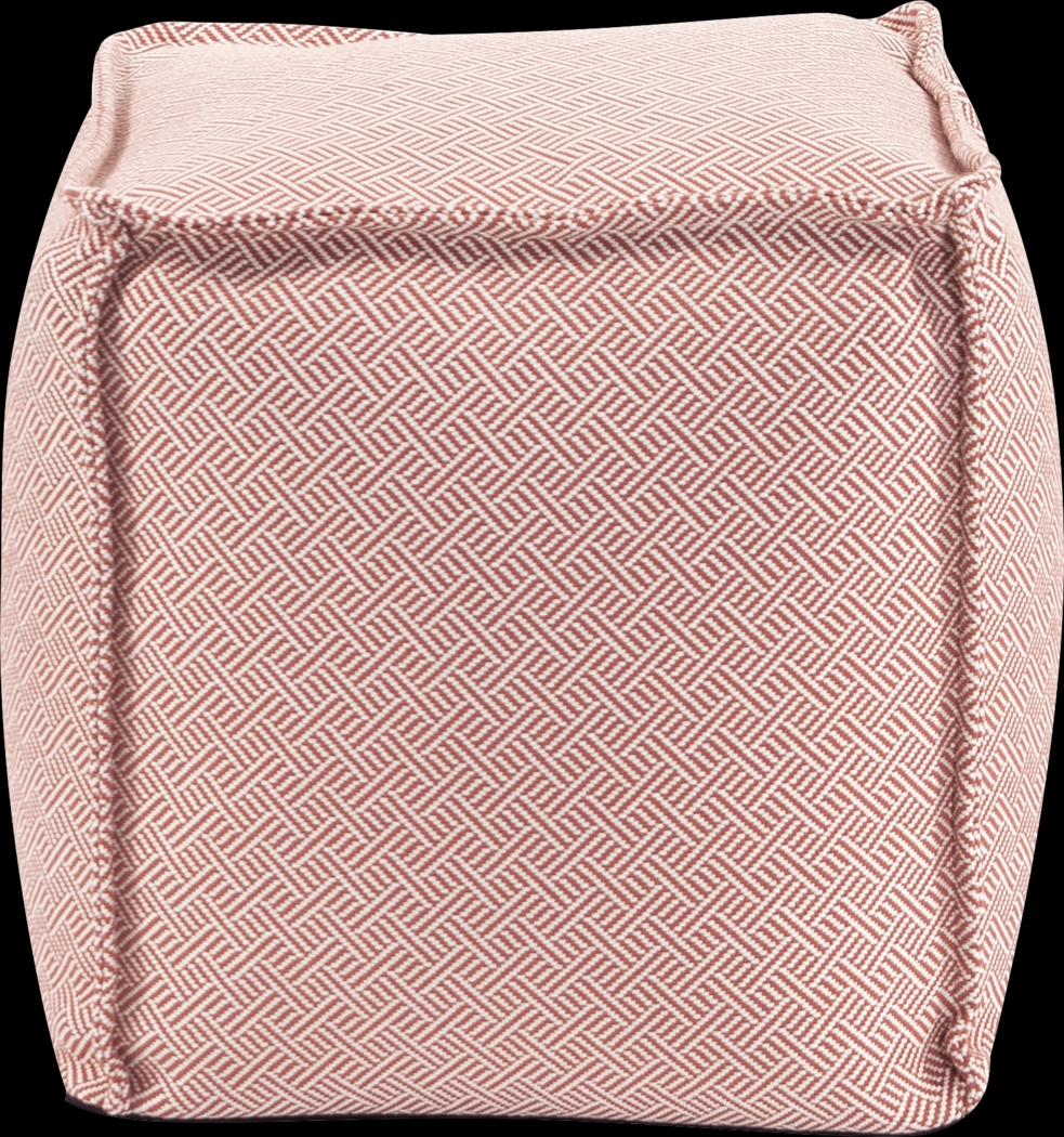 Bauman Pink Pouf - Thumbnail - Image 2