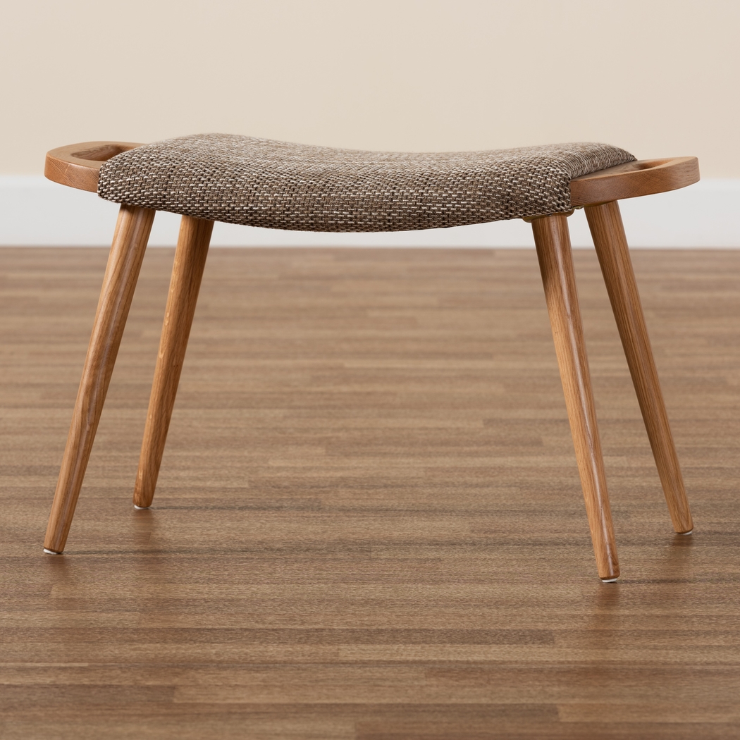 Baumgarten Brown Bench - Thumbnail - Image 6