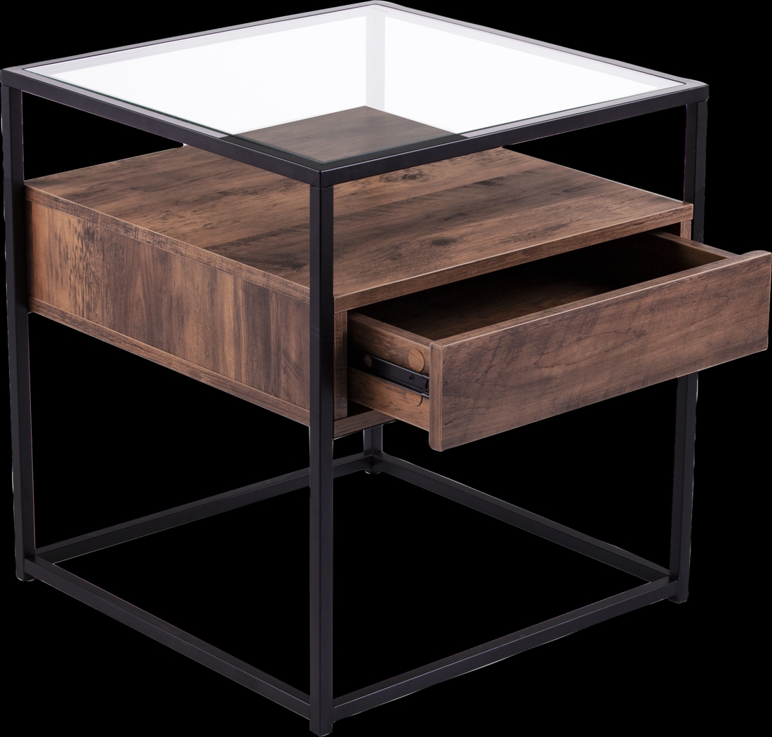 Baurele Natural End Table - Thumbnail - Image 1
