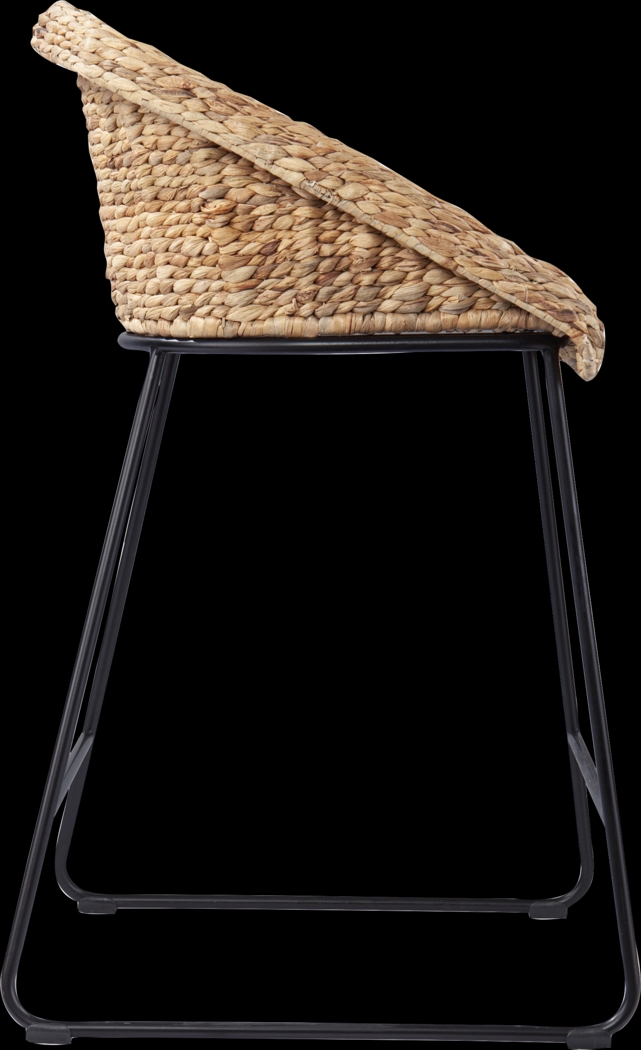 Bawell Natural Counter Height Stool, Set of 2 - Thumbnail - Image 2