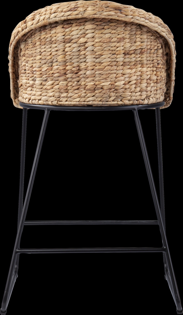 Bawell Natural Counter Height Stool, Set of 2 - Thumbnail - Image 3