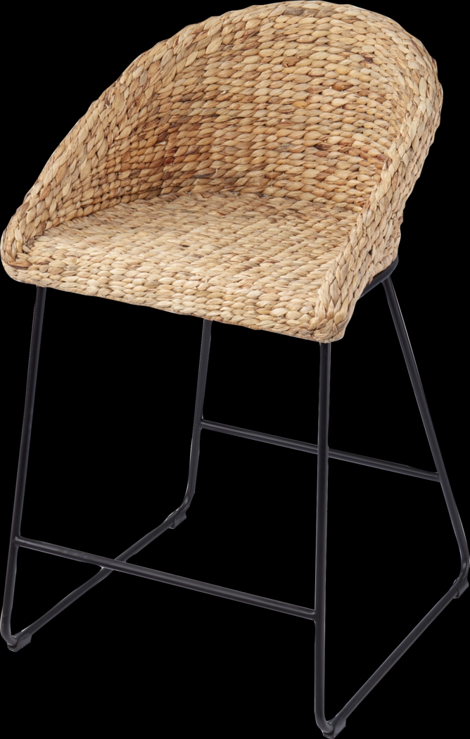 Bawell Natural Counter Height Stool, Set of 2 - Thumbnail - Image 4