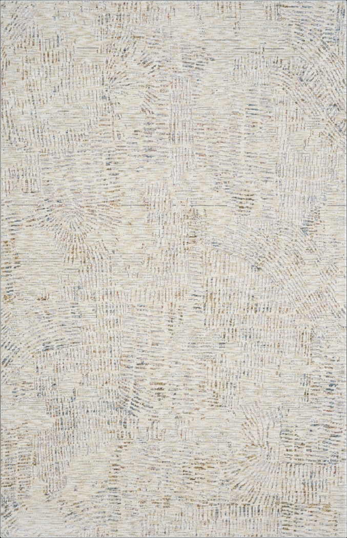 Baxmark Gray/Ivory 5' x 8' Rug - Thumbnail - Image 1