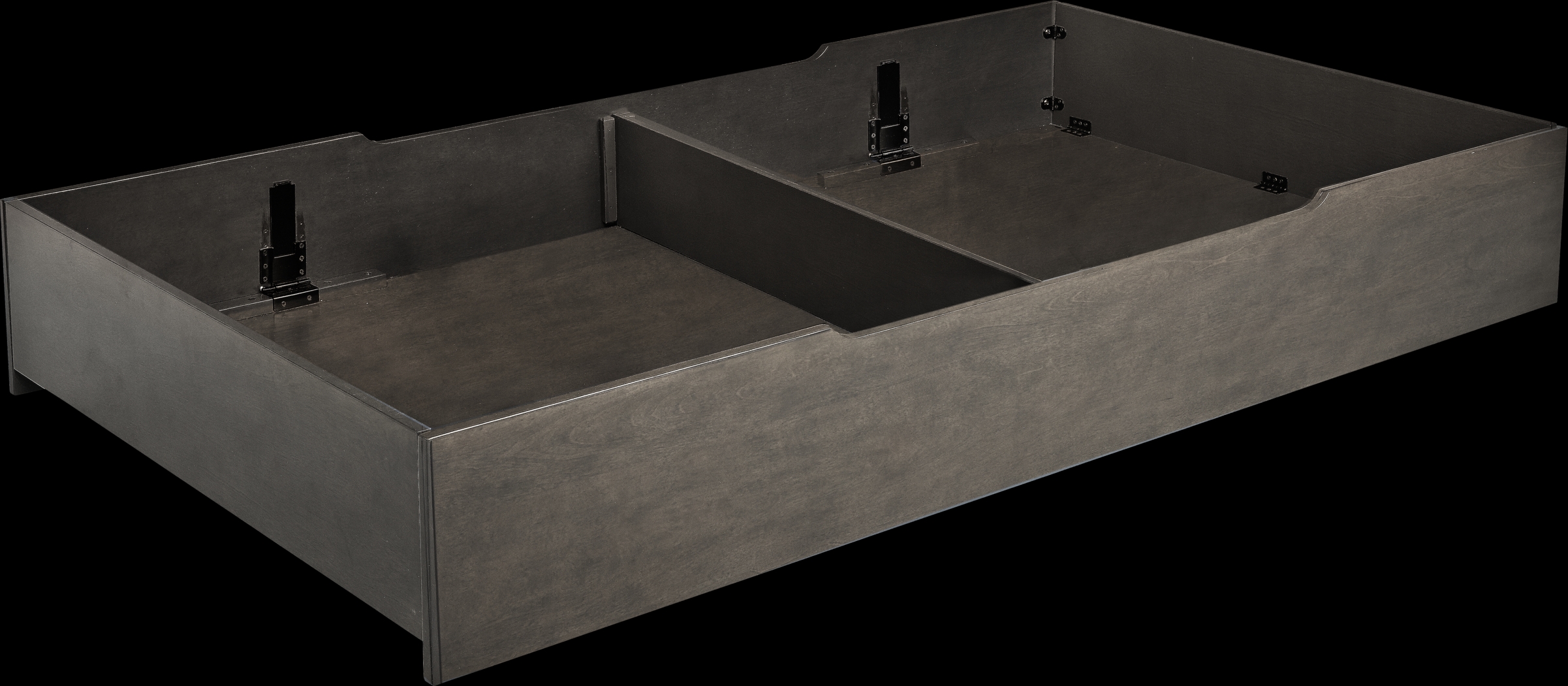 Bay Street Charcoal Twin Storage Trundle - Thumbnail - Image 1