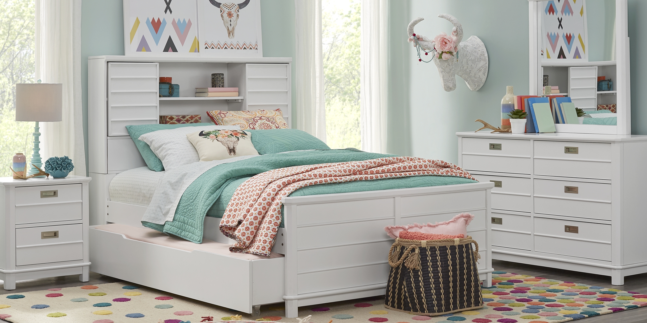 Kids Bay Street White Mirror - Thumbnail - Image 2