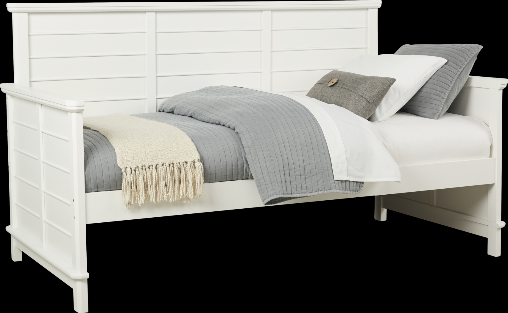 Bay Street White Daybed - Thumbnail - Image 1