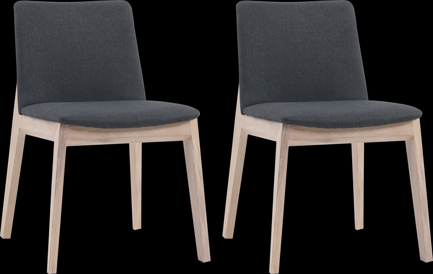 Bayard Way Charcoal Dining Chair, Set of 2 - Thumbnail - Image 1