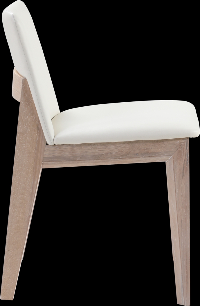 Bayard Way White Dining Chair, Set of 2 - Thumbnail - Image 4