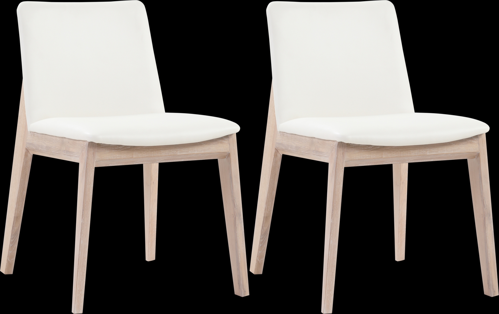 Bayard Way White Dining Chair, Set of 2 - Thumbnail - Image 1