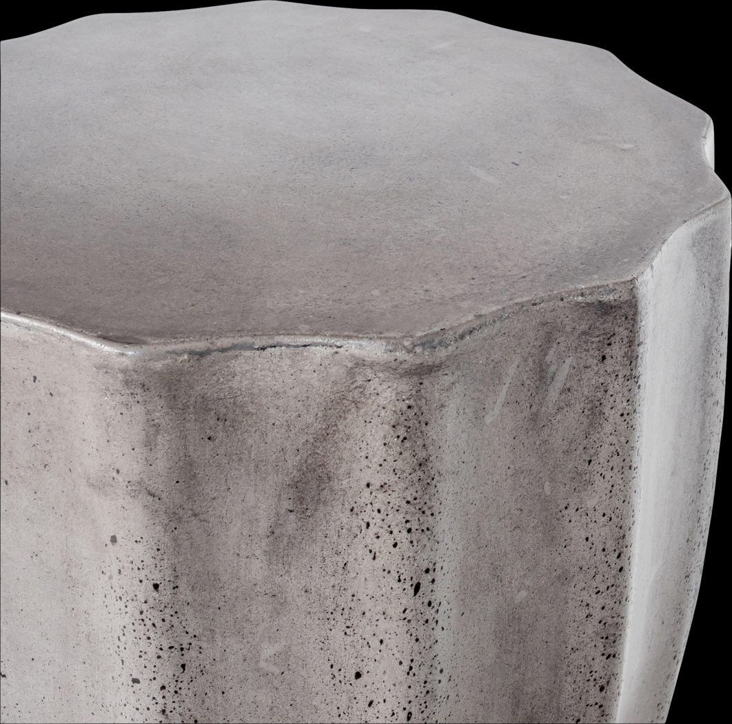 Bayaud Dark Gray Outdoor Stool - Thumbnail - Image 2