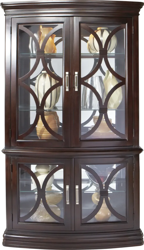Bayboro 2 Pc Curio Cabinet - Thumbnail - Image 1