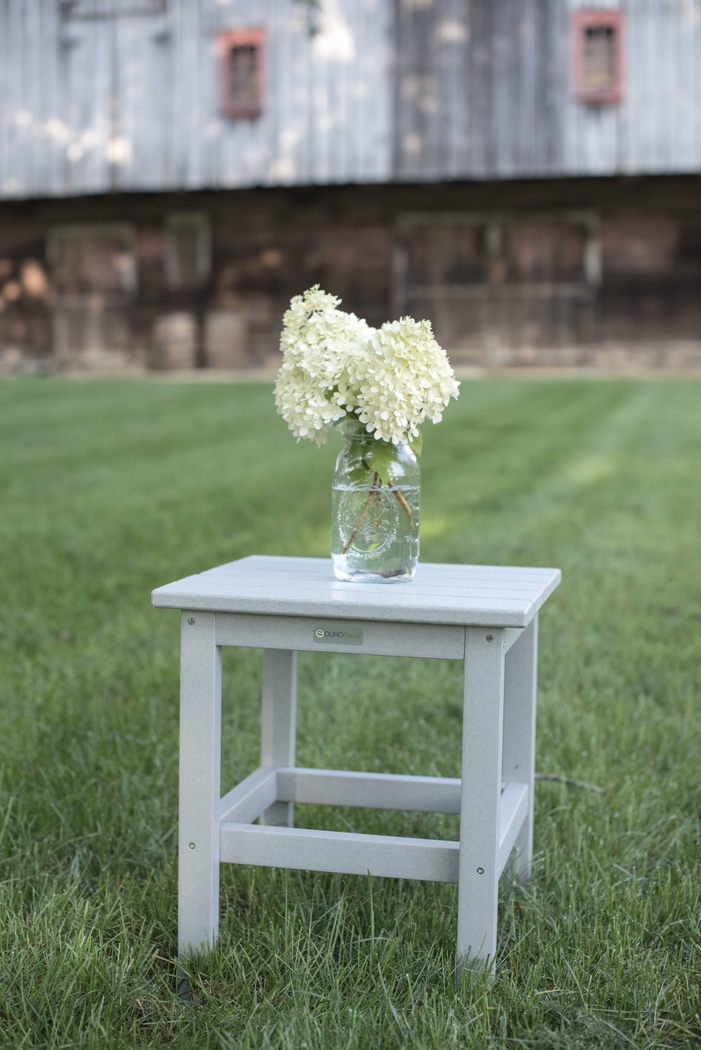 Bayfield Park Traditional Light Gray Outdoor Side Table - Thumbnail - Image 7