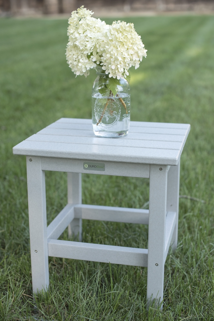 Bayfield Park Traditional Light Gray Outdoor Side Table - Thumbnail - Image 9