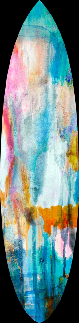 Bayler Blue Wall Decor - Thumbnail - Image 1