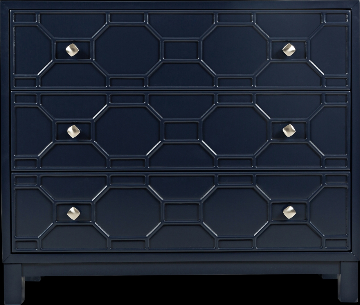 Bayley Navy Accent Cabinet - Thumbnail - Image 3