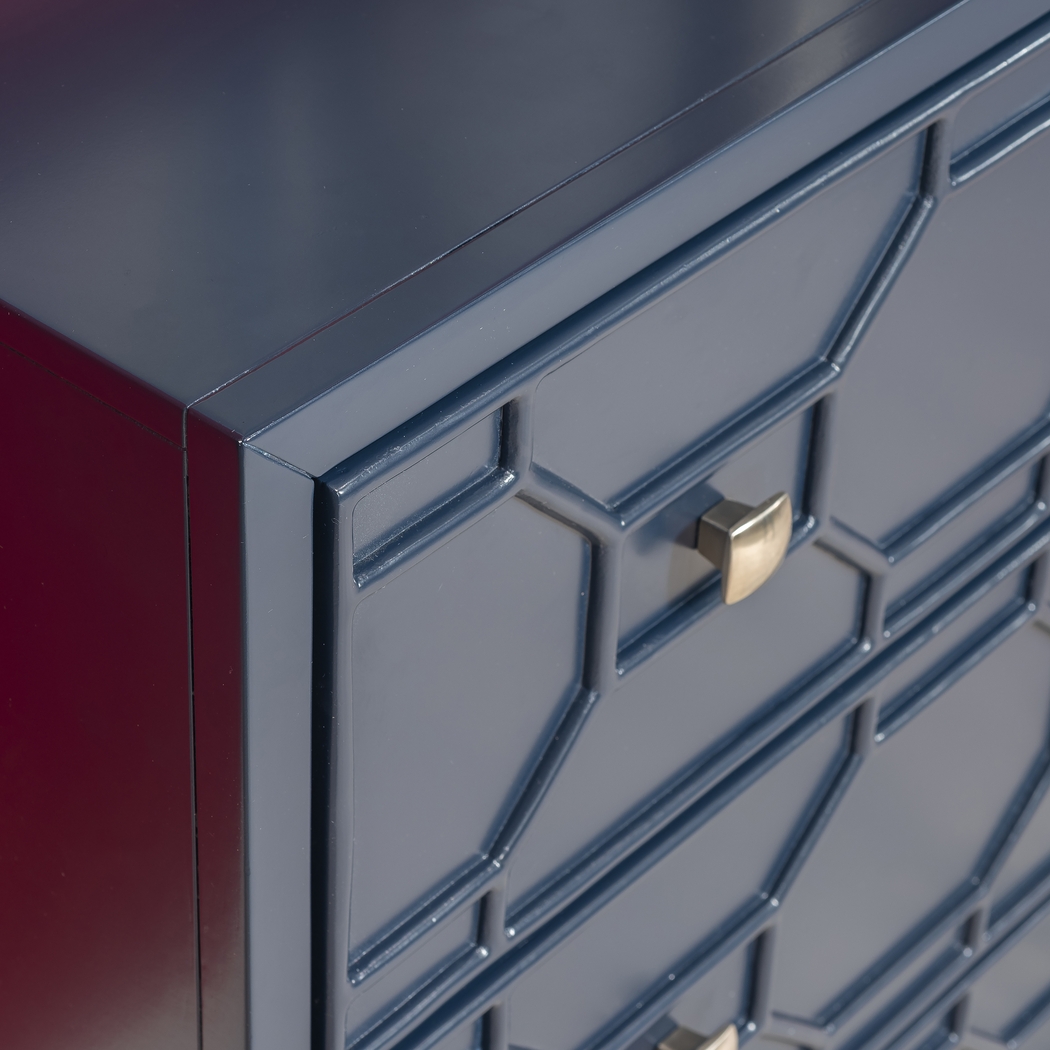 Bayley Navy Accent Cabinet - Thumbnail - Image 8