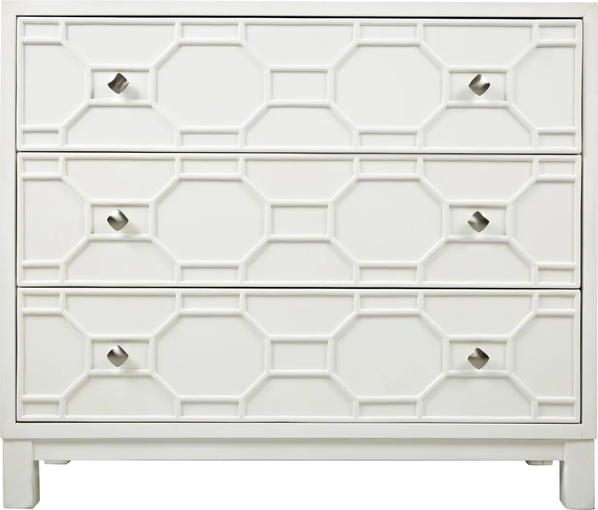 Bayley White Accent Cabinet - Thumbnail - Image 2
