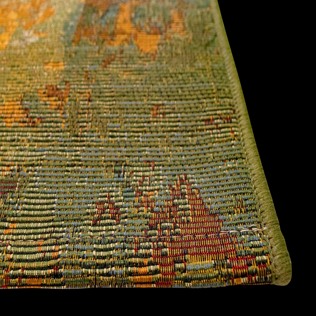 Baylin Green 6'6 x 9'4 Indoor/Outdoor Rug - Thumbnail - Image 2