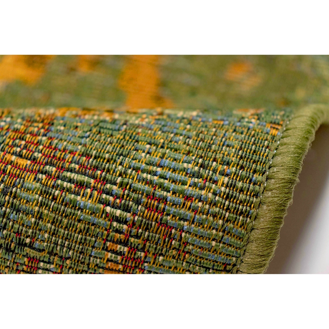 Baylin Green 6'6 x 9'4 Indoor/Outdoor Rug - Thumbnail - Image 3